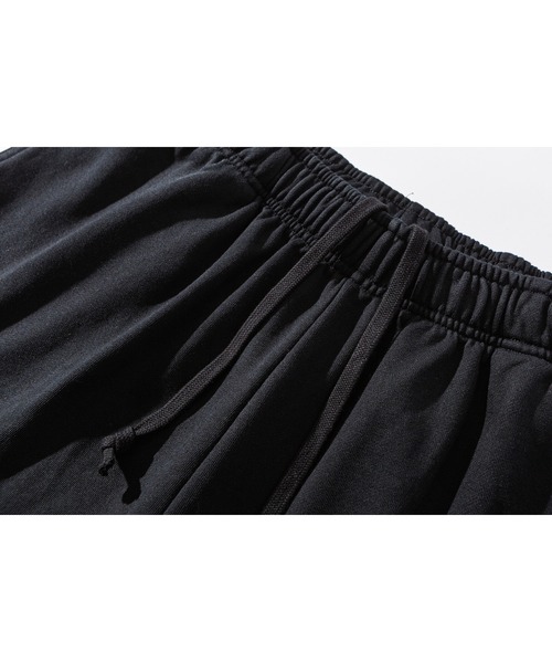 Liberaturs(リベレーター)の「エッセンシャルスウェットショーツ/ESSENTIAL SWEAT SHORTS(スウェットパンツ・メンズ・ブラック/ホワイト・SMALL/MEDIUM)」の5枚目の写真