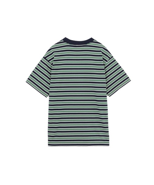 APEE BY A BATHING APE(エイピーバイアベイシングエイプ)の「APEE STRIPED TEE #2(Tシャツ/カットソー・レディース・ピンク/ネイビー・SMALL/X-SMALL)」の3枚目の写真