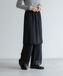 LOWRYS FARM | シアードットレイヤードパンツ 1048936(その他パンツ)
