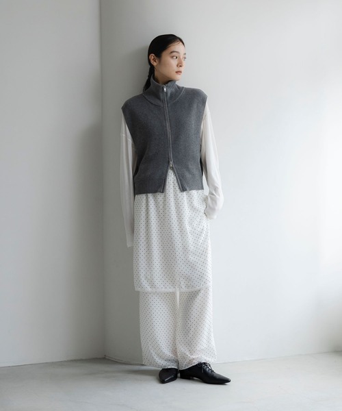 LOWRYS FARM（ローリーズファーム）の「シアードットレイヤードパンツ　1048936（その他パンツ・レディース・ブラック/ブラック系その他/ドット・FREE）」の16枚目の写真