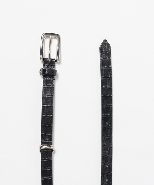 PRANK PROJECT（プランクプロジェクト）の「【2026Autumn Pre-Order】2Wayチェーンレザーベルト / 2way Chain Leather Belt（ベルト・レディース・ブラウン/マルチ・FREE）」の7枚目の写真