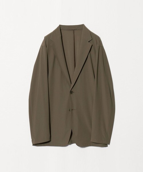 UNITED ARROWS(ユナイテッドアローズ)の「ナイロン/ポリウレタン エコニール シングル 2ボタン ジャケット タテヨコストレッチ(テーラードジャケット・メンズ・モカ/ブラック・S/XL/L/M)」の5枚目の写真