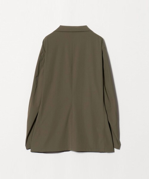 UNITED ARROWS(ユナイテッドアローズ)の「ナイロン/ポリウレタン エコニール シングル 2ボタン ジャケット タテヨコストレッチ(テーラードジャケット・メンズ・モカ/ブラック・S/XL/L/M)」の6枚目の写真