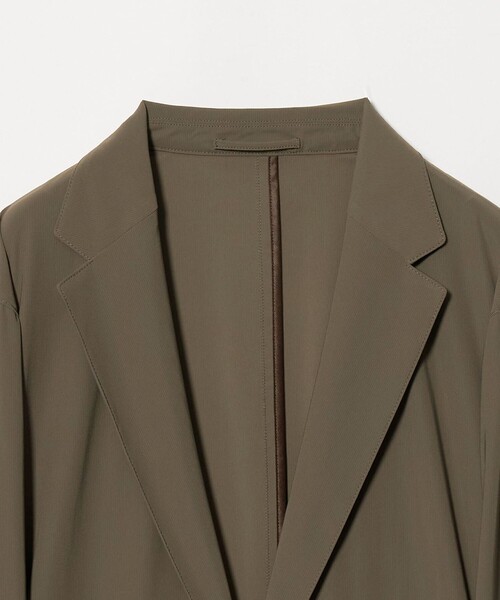 UNITED ARROWS(ユナイテッドアローズ)の「ナイロン/ポリウレタン エコニール シングル 2ボタン ジャケット タテヨコストレッチ(テーラードジャケット・メンズ・モカ/ブラック・S/XL/L/M)」の7枚目の写真