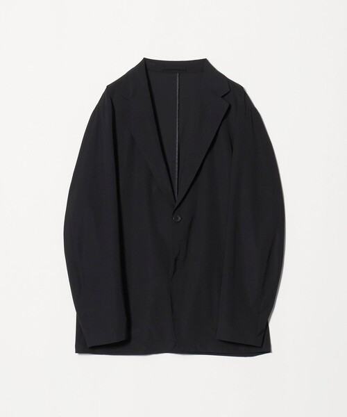 UNITED ARROWS(ユナイテッドアローズ)の「ナイロン/ポリウレタン エコニール シングル 2ボタン ジャケット タテヨコストレッチ(テーラードジャケット・メンズ・モカ/ブラック・S/XL/L/M)」の13枚目の写真