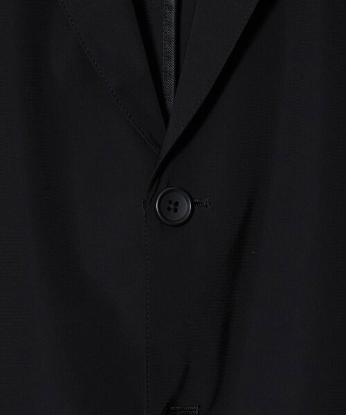 UNITED ARROWS(ユナイテッドアローズ)の「ナイロン/ポリウレタン エコニール シングル 2ボタン ジャケット タテヨコストレッチ(テーラードジャケット・メンズ・モカ/ブラック・S/XL/L/M)」の15枚目の写真