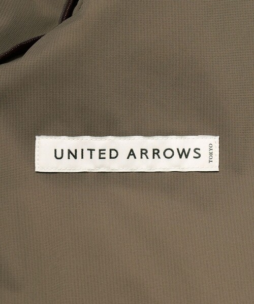 UNITED ARROWS(ユナイテッドアローズ)の「ナイロン/ポリウレタン エコニール シングル 2ボタン ジャケット タテヨコストレッチ(テーラードジャケット・メンズ・モカ/ブラック・S/XL/L/M)」の18枚目の写真