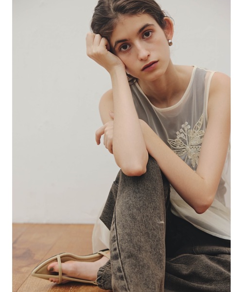 Katrin TOKYO(カトリーントーキョー)の「【Indian handiwork】bead embroidery sheer onepiece(ワンピース・レディース・キナリ/ブラック・FREE/XS)」の16枚目の写真