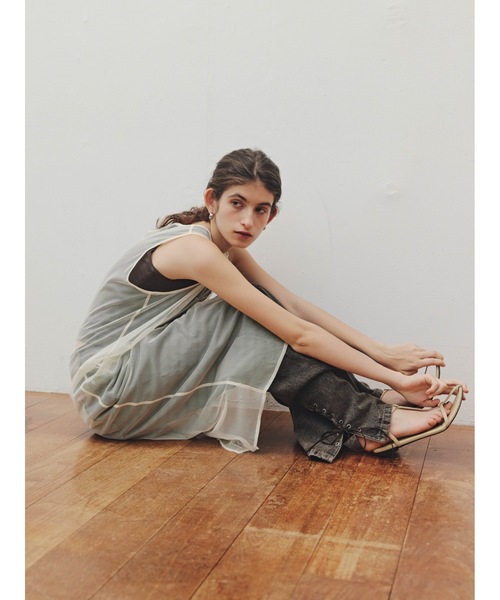 Katrin TOKYO(カトリーントーキョー)の「【Indian handiwork】bead embroidery sheer onepiece(ワンピース・レディース・キナリ/ブラック・FREE/XS)」の8枚目の写真