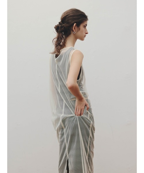 Katrin TOKYO(カトリーントーキョー)の「【Indian handiwork】bead embroidery sheer onepiece(ワンピース・レディース・キナリ/ブラック・FREE/XS)」の12枚目の写真