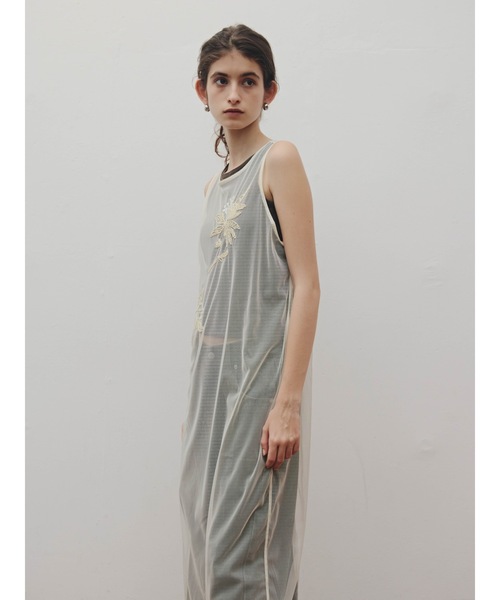 Katrin TOKYO(カトリーントーキョー)の「【Indian handiwork】bead embroidery sheer onepiece(ワンピース・レディース・キナリ/ブラック・FREE/XS)」の14枚目の写真