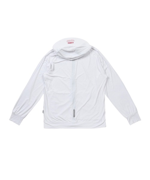 K-SWISS(ケースイス)の「【K-SWISS/ケースイス】接触冷感パーカー/UV対策ジップアップフードパーカー(パーカー・メンズ・ブラック/ホワイト/ネイビー・MEDIUM/LARGE/X-LARGE)」の15枚目の写真
