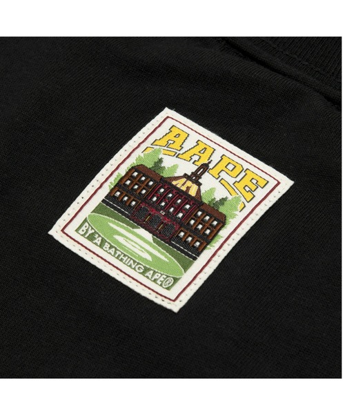 AAPE BY A BATHING APE（エーエイプバイアベイシングエイプ）の「AAPE MAIN LONG SLEEVE TEE（Tシャツ/カットソー・メンズ・ブラック/アイボリー・MEDIUM/LARGE/X-LARGE/SMALL）」の5枚目の写真
