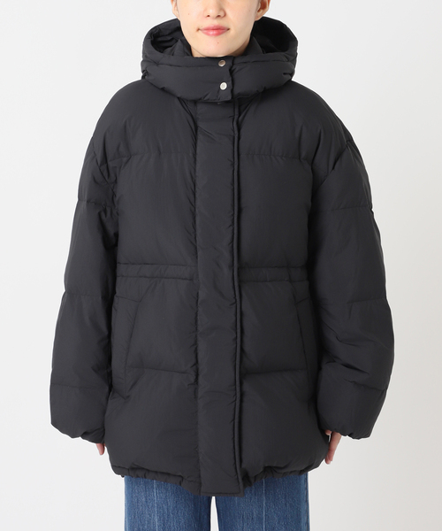 U by SPICK&SPAN(ユーバイスピックアンドスパン)の「タスランナイロン撥水ミドルダウン(ダウンジャケット/コート・レディース・アイボリー/ブルー/ブラック・38/36)」の15枚目の写真
