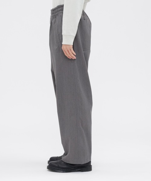 MHL.(エムエイチエル)の「WOOL COTTON TWILL(その他パンツ・メンズ・ネイビー/グレー・SMALL/MEDIUM/LARGE)」の3枚目の写真