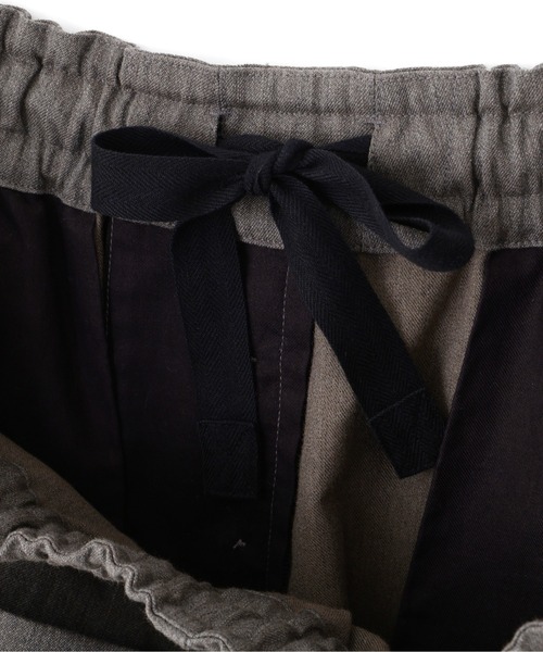 MHL.(エムエイチエル)の「WOOL COTTON TWILL(その他パンツ・メンズ・ネイビー/グレー・SMALL/MEDIUM/LARGE)」の6枚目の写真