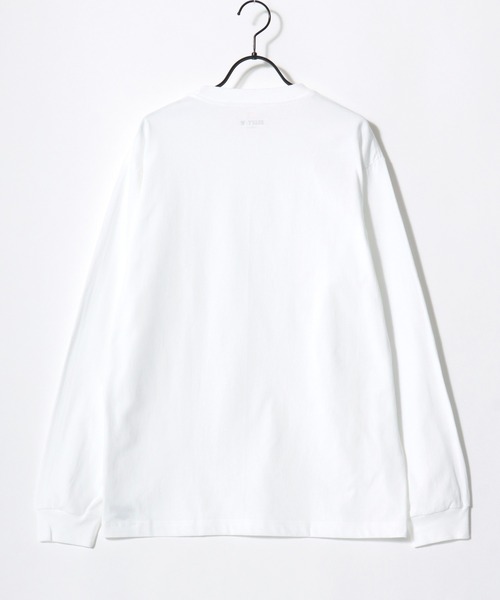 HANES（ヘインズ）の「Hanes/へインズ BEEFY/ビーフィー 無地 クルーネック 長袖Tシャツ/ロンT/1P パックT/レディース メンズ（Tシャツ/カットソー・メンズ・ブラック/マスタード/ネイビー/グレー/ホワイト/ダークグレー/グレイッシュベージュ・XL/S/M/L）」の12枚目の写真