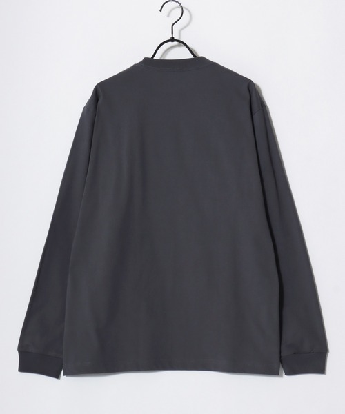 HANES（ヘインズ）の「Hanes/へインズ BEEFY/ビーフィー 無地 クルーネック 長袖Tシャツ/ロンT/1P パックT/レディース メンズ（Tシャツ/カットソー・メンズ・ブラック/マスタード/ネイビー/グレー/ホワイト/ダークグレー/グレイッシュベージュ・XL/S/M/L）」の18枚目の写真