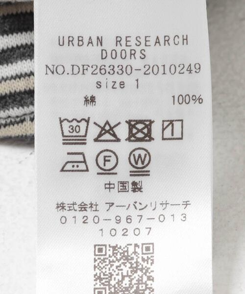 FORK&SPOON(フォークアンドスプーン)の「FORK&SPOON プレーティングボーダーロングスリーブTシャツ(Tシャツ/カットソー・レディース・パープル/チャコールグレー・1)」の15枚目の写真