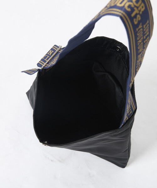 OUTDOOR PRODUCTS(アウトドアプロダクツ)の「【OUTDOOR PRODUCTS】Jacquard Tape Tote ロゴテープ 縦型トートバッグ / ユニセックス(トートバッグ・メンズ・ブラック・フリー)」の9枚目の写真