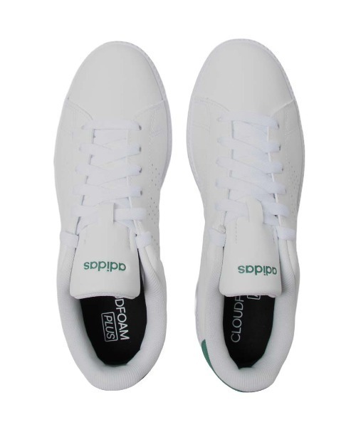 adidas（アディダス）の「【別注】アディダス adidas AP ALPHA SLEEK 限定コラボ（スニーカー・レディース・ホワイト×グリーン・23.0cm/23.5cm/24.5cm/24.0cm/25.0cm/25.5cm/26.0cm）」の5枚目の写真