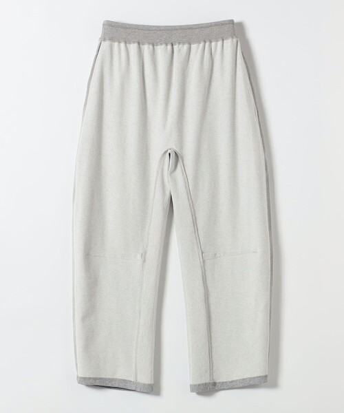 PARROTT CANVAS(パロットキャンバス)の「PARROTT CANVAS: カーブ スウェット パンツ(スウェットパンツ・レディース・ネイビー/グレー・ONE SIZE)」の5枚目の写真