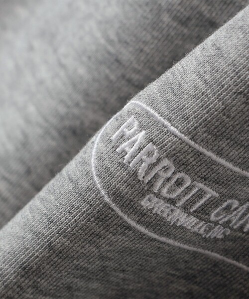 PARROTT CANVAS(パロットキャンバス)の「PARROTT CANVAS: カーブ スウェット パンツ(スウェットパンツ・レディース・ネイビー/グレー・ONE SIZE)」の10枚目の写真