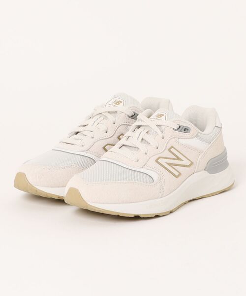NEW BALANCE(ニューバランス)の「【New Balance/ニューバランス】NB W880 2E 87V(スニーカー・レディース・オフホワイト・24.0cm/23.5cm/24.5cm/23.0cm)」の1枚目の写真