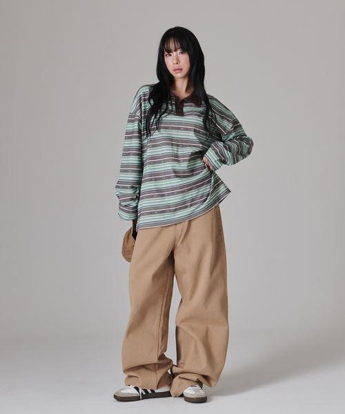 ESCAPEFROM（エスケープフロム）の「ワイドチノパンツ ベージュ（その他パンツ・レディース・その他・SMALL/LARGE/MEDIUM）」の4枚目の写真