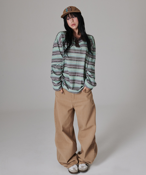 ESCAPEFROM（エスケープフロム）の「ワイドチノパンツ ベージュ（その他パンツ・レディース・その他・SMALL/LARGE/MEDIUM）」の5枚目の写真