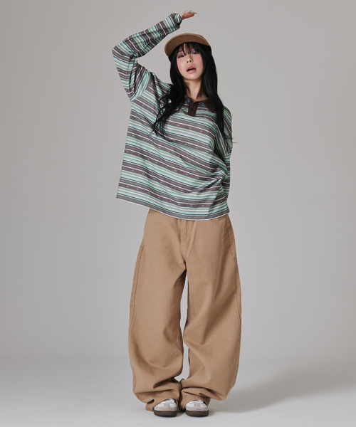 ESCAPEFROM（エスケープフロム）の「ワイドチノパンツ ベージュ（その他パンツ・レディース・その他・SMALL/LARGE/MEDIUM）」の7枚目の写真
