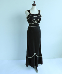 LULUvintage リボンレースドレス