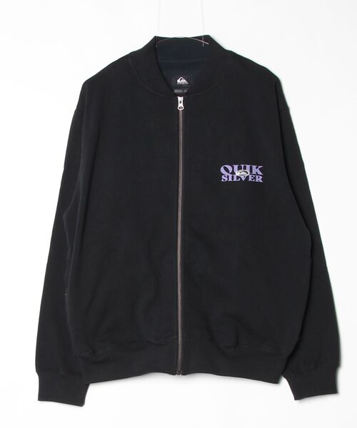 Quiksilver(クイックシルバー)の「クイックシルバー QUIKSILVER TRUE CREW SWEAT ZIP(ブルゾン・メンズ・ベージュ/ブラック・LL/L/M/S)」の2枚目の写真