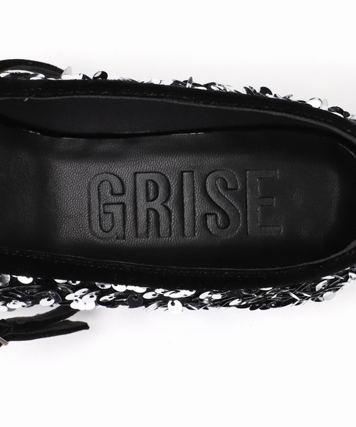 GRISE(グリーズ)の「《WEB+一部店舗限定》GRISEスパンコールメリージェーン(その他シューズ・レディース・シルバー/ブラック/ブルー系その他・25cm/22.5cm/22cm/23.5cm/23cm/24.5cm/24cm)」の15枚目の写真