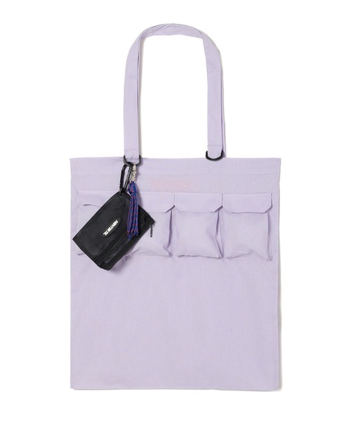 NON TOKYO(ノントーキョー)の「POCKET TOTE BAG(トートバッグ・レディース・ブラウン/ブラック/パープル・FREE)」の6枚目の写真