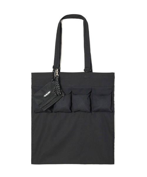 NON TOKYO(ノントーキョー)の「POCKET TOTE BAG(トートバッグ・レディース・ブラウン/ブラック/パープル・FREE)」の8枚目の写真