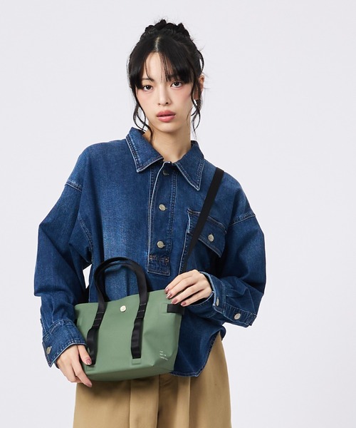 THE ART OF CARRYING（ジアートオブキャリング）の「【THE ART OF CARRYING / ジアートオブキャリング】Carrier04 / コンパクトショルダーバッグ / ユニセックス（ショルダーバッグ・メンズ・カーキ/ブラック・フリー）」の18枚目の写真