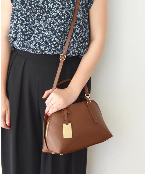 SHIPS（シップス）の「Milos:ミニ2WAY◇（ショルダーバッグ・レディース・ベージュ/ダークブルー/ホワイト/ブラウン/ピンク/ネイビー/ベージュ系その他/ライトグレー/ピンク系その他・ONE SIZE）」の18枚目の写真