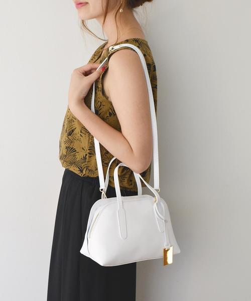 SHIPS（シップス）の「Milos:ミニ2WAY◇（ショルダーバッグ・レディース・ベージュ/ダークブルー/ホワイト/ブラウン/ピンク/ネイビー/ベージュ系その他/ライトグレー/ピンク系その他・ONE SIZE）」の19枚目の写真