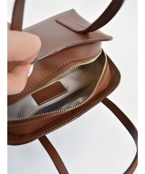 SHIPS（シップス）の「Milos:ミニ2WAY◇（ショルダーバッグ・レディース・ベージュ/ダークブルー/ホワイト/ブラウン/ピンク/ネイビー/ベージュ系その他/ライトグレー/ピンク系その他・ONE SIZE）」の22枚目の写真