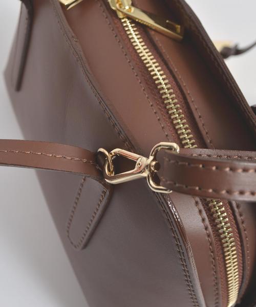 SHIPS（シップス）の「Milos:ミニ2WAY◇（ショルダーバッグ・レディース・ベージュ/ダークブルー/ホワイト/ブラウン/ピンク/ネイビー/ベージュ系その他/ライトグレー/ピンク系その他・ONE SIZE）」の12枚目の写真