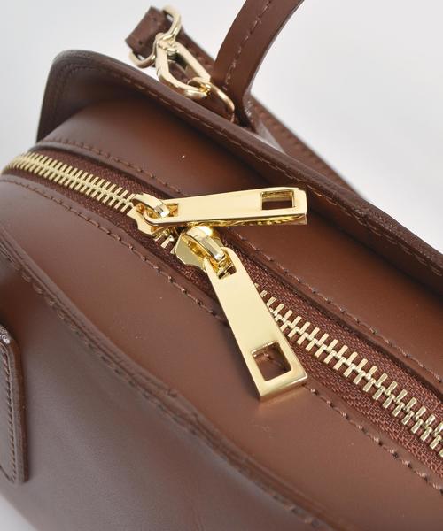 SHIPS（シップス）の「Milos:ミニ2WAY◇（ショルダーバッグ・レディース・ベージュ/ダークブルー/ホワイト/ブラウン/ピンク/ネイビー/ベージュ系その他/ライトグレー/ピンク系その他・ONE SIZE）」の13枚目の写真