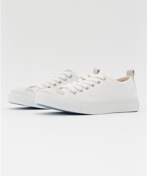 CONVERSE（コンバース）の「CONVERSEジャックパーセルHUNTERSHIRTS（スニーカー・レディース・ホワイト/ブラック・24/23/23.5/24.5）」の15枚目の写真