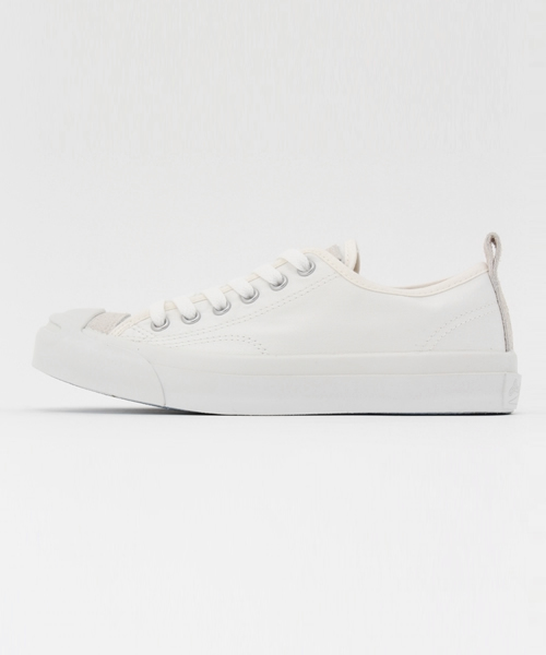 CONVERSE（コンバース）の「CONVERSEジャックパーセルHUNTERSHIRTS（スニーカー・レディース・ホワイト/ブラック・24/23/23.5/24.5）」の3枚目の写真