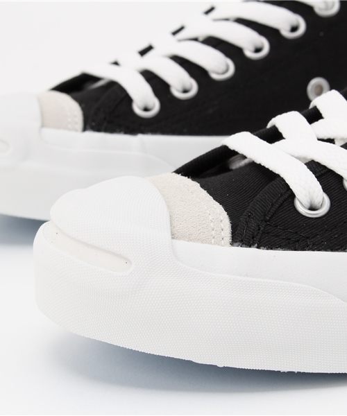 CONVERSE（コンバース）の「CONVERSEジャックパーセルHUNTERSHIRTS（スニーカー・レディース・ホワイト/ブラック・24/23/23.5/24.5）」の12枚目の写真