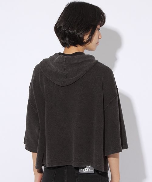 niko and...（ニコアンド）の「鹿の子フードプルオーバー【niko and ...】（パーカー・レディース・インディゴブルー/スモーク・LARGE/MEDIUM）」の14枚目の写真