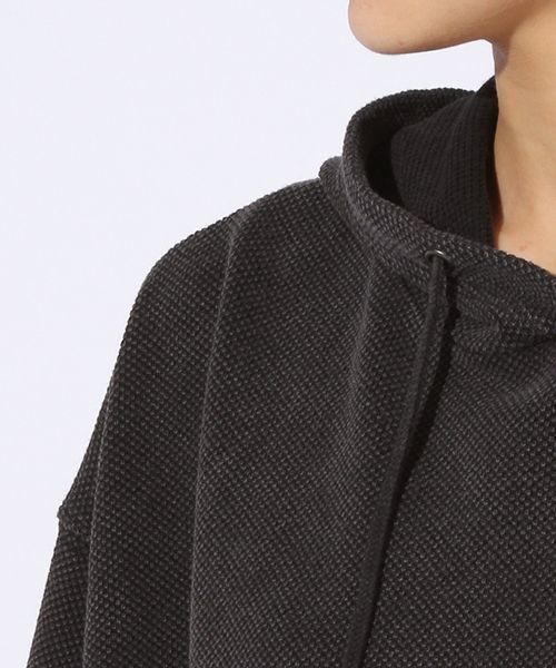 niko and...（ニコアンド）の「鹿の子フードプルオーバー【niko and ...】（パーカー・レディース・インディゴブルー/スモーク・LARGE/MEDIUM）」の15枚目の写真