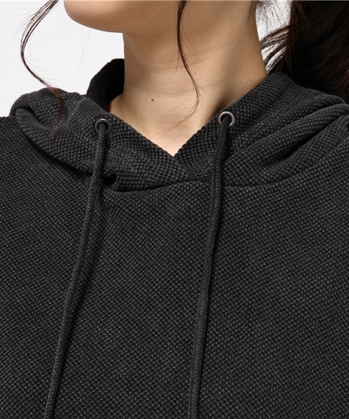 niko and...（ニコアンド）の「鹿の子フードプルオーバー【niko and ...】（パーカー・レディース・インディゴブルー/スモーク・LARGE/MEDIUM）」の6枚目の写真