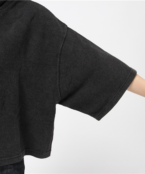 niko and...（ニコアンド）の「鹿の子フードプルオーバー【niko and ...】（パーカー・レディース・インディゴブルー/スモーク・LARGE/MEDIUM）」の8枚目の写真