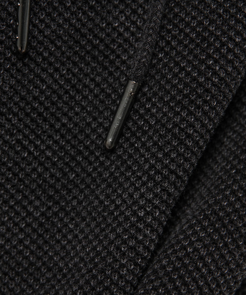 niko and...（ニコアンド）の「鹿の子フードプルオーバー【niko and ...】（パーカー・レディース・インディゴブルー/スモーク・LARGE/MEDIUM）」の9枚目の写真